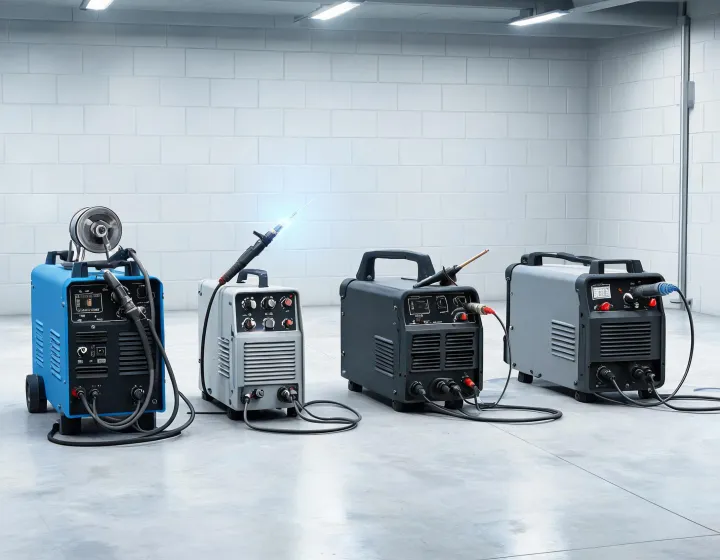 Welding power sources arranged by MIG TIG stick and plasma process